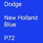 Preview: Dodge, New Holland Blue, P72.